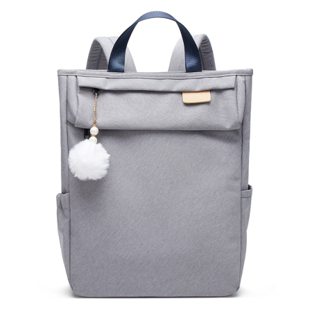 Genti si Rucsacuri Mamici - Rucsac pentru Mamici, Bebelusi si Copii, Multifunctional, Impermeabil, Prindere Carucior, Fashion, Gri, Aida HER®