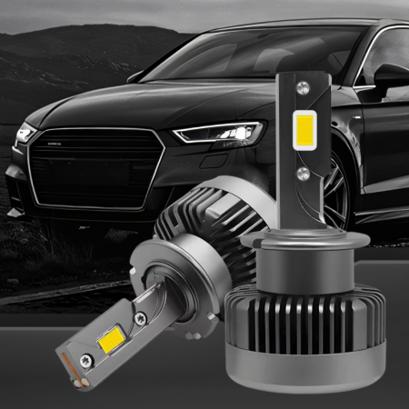 Becuri Auto - Set 2 Becuri LED D2S/D2R 12000LM 6000K, Conversie Xenon HID la LED, Canbus, 900W, Chip Cree, Plug & Play Premium