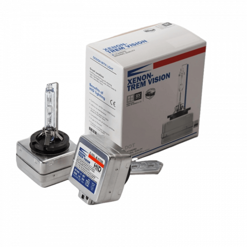 Becuri Auto - Set 2 Becuri Xenon D1S, Xtreme Vision, 3800LM, 70W/Set, 6000K