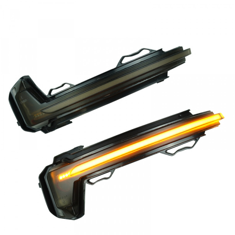 Set 2 Semnalizari Dinamice Full LED Oglinda Exterioara Volkswagen Tiguan MK2, Touareg MK3, Canbus, Secventiala Progresiva [1]