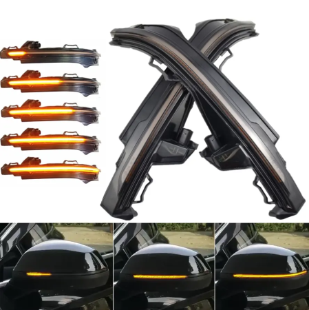 Set 2 Semnalizari Dinamice LED Oglinzi Exterioare AUDI Q7 (4M), Q5 (FY) [2]