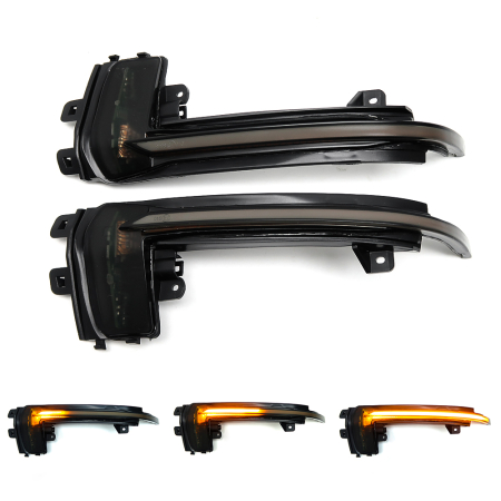 Set Semnalizare Dinamica LED Oglinda Exterioara AUDI A3 8P FL, A4 B8.5, A5 FL [1]