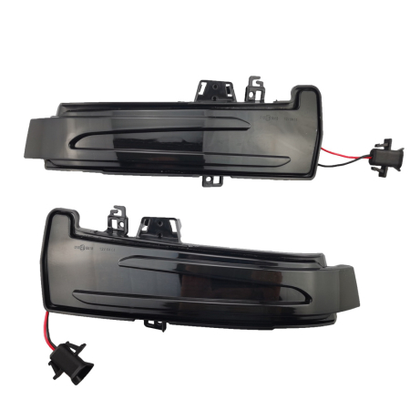 Set Semnalizare Dinamica LED Oglinda Exterioara MERCEDES BENZ W176, W204, W212, W246, W218, W221, C117, X156, X204, NEGRU [3]