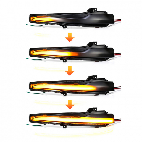Semnalizari dinamice LED - Set Semnalizare Dinamica LED Oglinda Exterioara Mercedes-Benz W205, W213, W222, X253