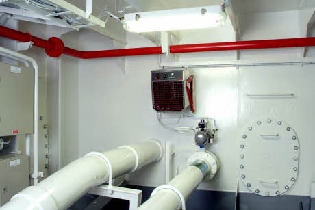 Aeroterma electrica de perete, pentru nave si mediu marin, IP65 - FRICO - ELV 3333 - 3 kW - 400V [3]