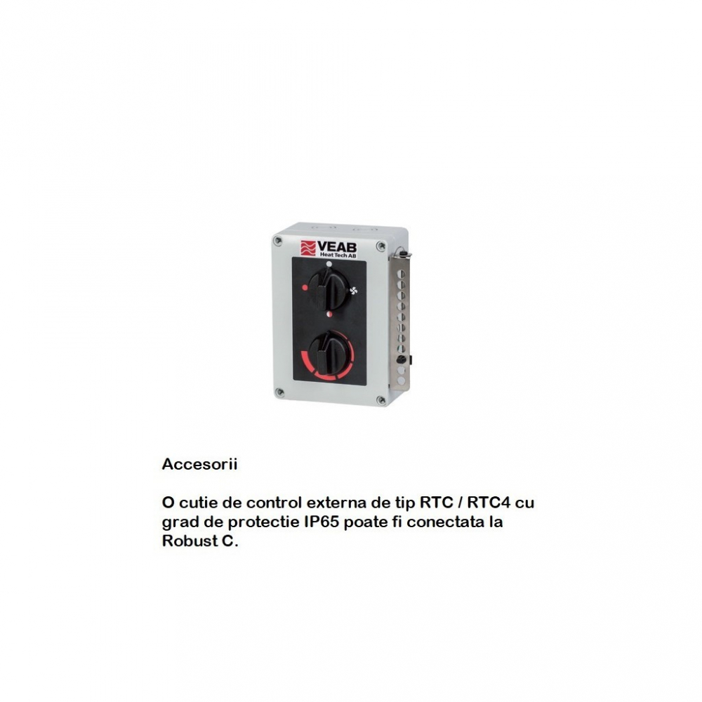 Aeroterma electrica de perete, pentru mediu coroziv - VEAB - ROBUST C 15 - 15 kW - 400V [4]