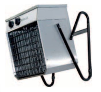 Aeroterma electrica de perete, pentru zone cu pericol de incendiu - VEAB - ROBUST F 9 - 9 kW - 400V [2]