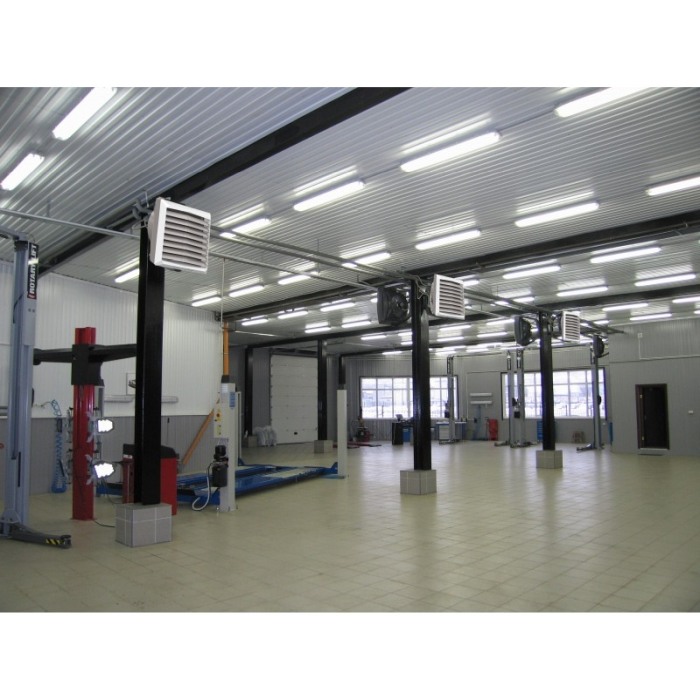 Aeroterma incalzire pe apa - EUROHEAT - VOLCANO VR1 EC - putere incalzire 5-30 kW - consola inclusa [3]
