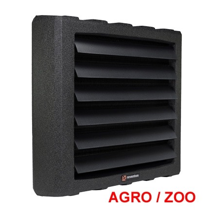 Aeroterma incalzire pe apa pentru mediu agresiv AGRO-ZOO - REVENTON - Farmer HCF 47 - EPP(B) - putere incalzire 20-47 kW - consola inclusa [1]