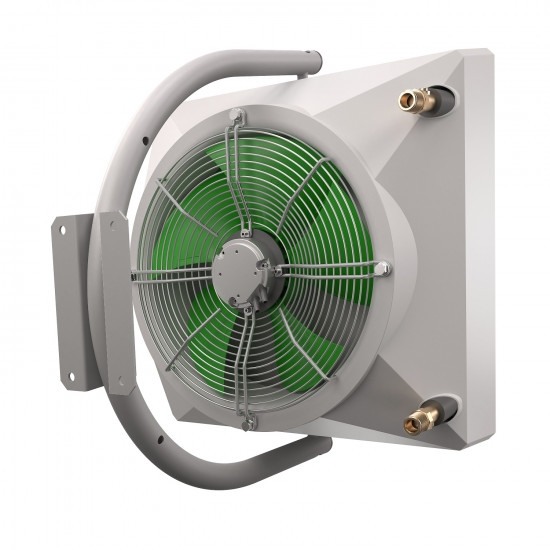 Aeroterma incalzire pe apa - VOLCANO VR MINI 3 EC - Motor EC -  4-27 kW - consola inclusa [2]