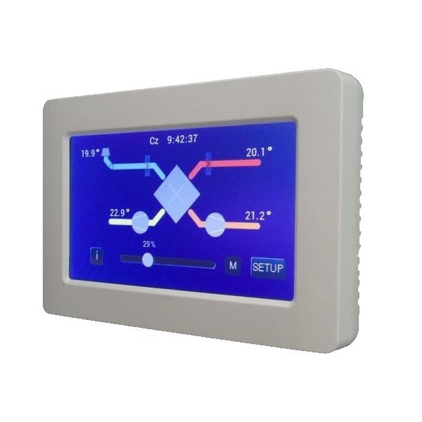Automatizare recuperator de caldura ARIATECH MSR-23 / Motor EC / 0-10V + WiFi [1]