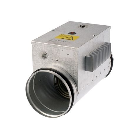 Baterie de incalzire electrica circulara - cu potentiometru si senzor temperatura incorporat - ARIATECH - EHC-SI 315-6-3F (6.0 kW) - 380V [1]