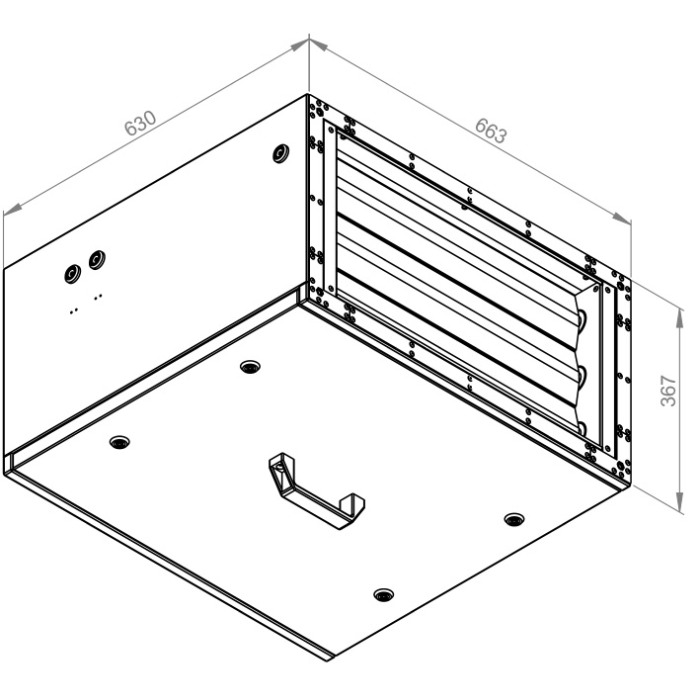Centrala tratare aer exhaustare - RUCK - SL 6030 E1 10 10 - 135881 - 267 W - 2440 mc/h - 230V/50Hz [2]