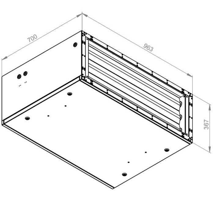 Centrala tratare aer exhaustare - RUCK - SL 9030 E1 10 10 - 136269 - 533 W - 4580 mc/h - 230V/50Hz [2]