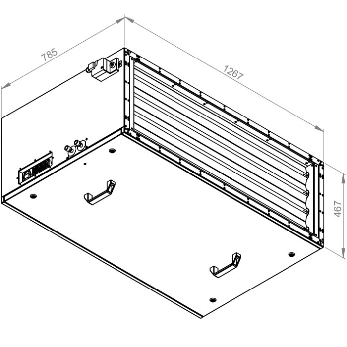 Centrala tratare aer - RUCK - SL 12040 E2J 10 10 - 135969 - 1473 W - 7410 mc/h - 230V/50Hz - automatizare inclusa [2]