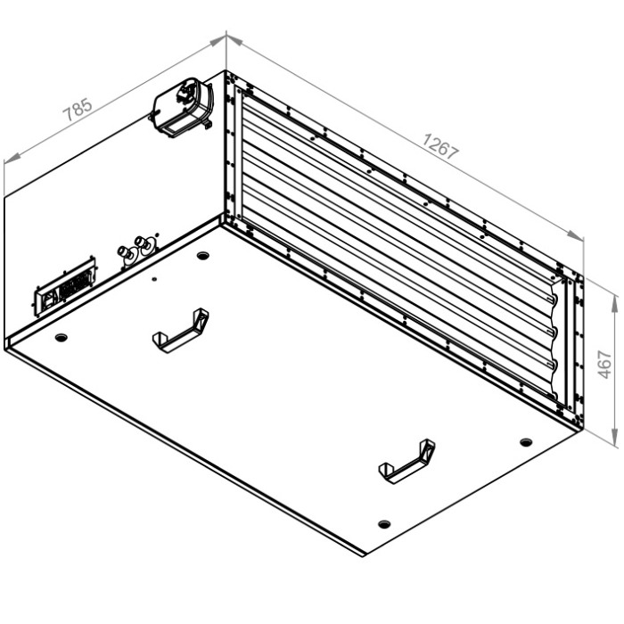 Centrala tratare aer - RUCK - SL 12040 E2J 20 10 - 135970 - 1473 W - 7410 mc/h - 230V/50Hz - automatizare inclusa [2]