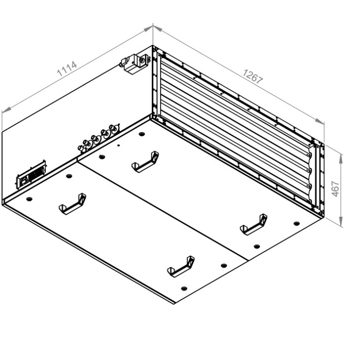 Centrala tratare aer - RUCK - SL 12040 E3J 11 10 - 135952 - 1483 W - 6470 mc/h - 230V/50Hz - automatizare inclusa [2]