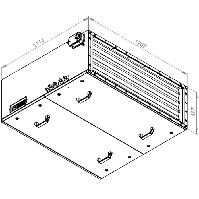 Centrala tratare aer - RUCK - SL 12040 E3J 21 10 - 135954 - 1483 W - 6470 mc/h - 230V/50Hz - automatizare inclusa [2]