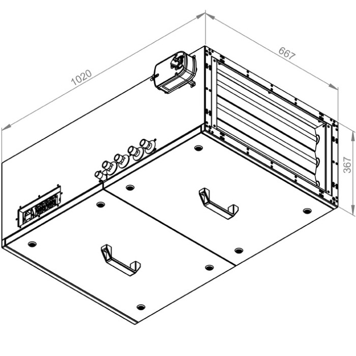 Centrala tratare aer - RUCK - SL 6030 E3J 21 10 - 135857 - 273 W - 1785 mc/h - 230V/50Hz - automatizare inclusa [2]