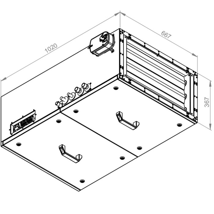 Centrala tratare aer - RUCK - SL 6030 E3J 22 10 - 135856 - 273 W - 1785 mc/h - 230V/50Hz - automatizare inclusa [2]