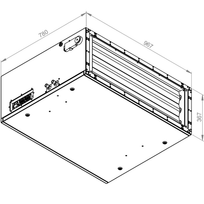 Centrala tratare aer - RUCK - SL 9030 E2J 10 10 - 136263 - 540 W - 3830 mc/h - 230V/50Hz - automatizare inclusa [2]