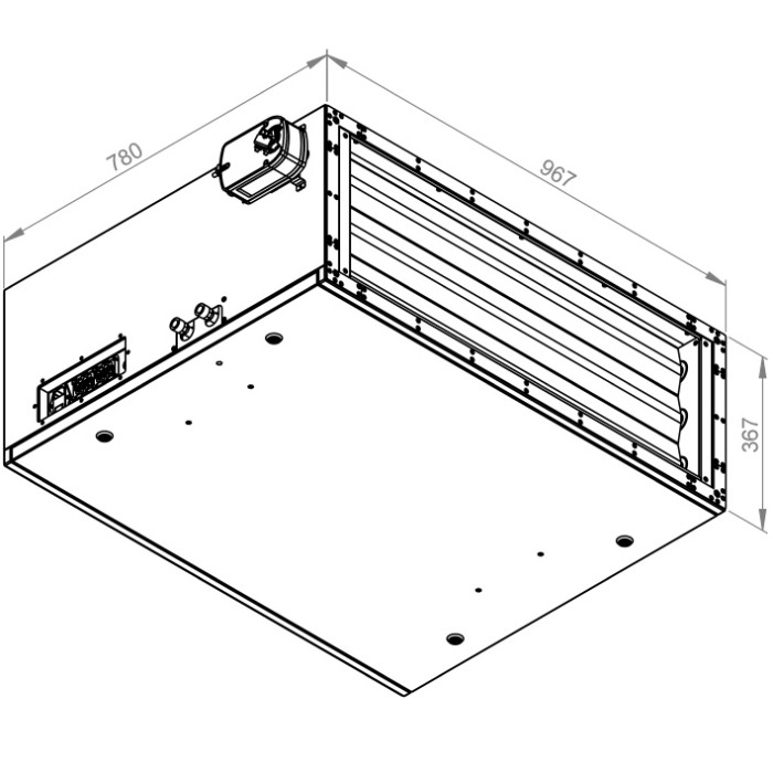 Centrala tratare aer - RUCK - SL 9030 E2J 20 10 - 136266 - 540 W - 3830 mc/h - 230V/50Hz - automatizare inclusa [2]