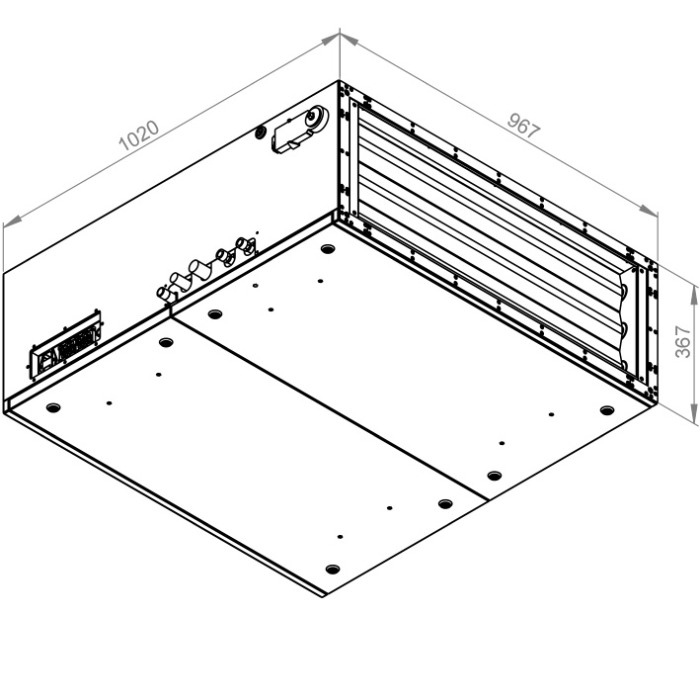 Centrala tratare aer - RUCK - SL 9030 E3J 12 10 - 136254 - 545 W - 3290 mc/h - 230V/50Hz - automatizare inclusa [2]