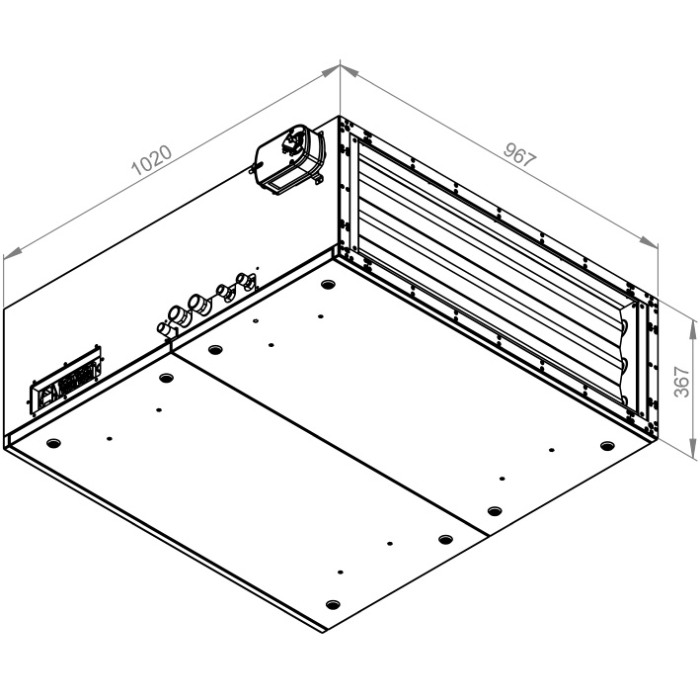 Centrala tratare aer - RUCK - SL 9030 E3J 21 10 - 136257 - 545 W - 3290 mc/h - 230V/50Hz - automatizare inclusa [2]