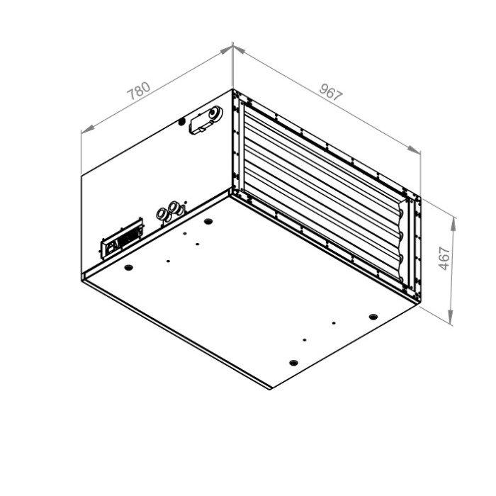 Centrala tratare aer - RUCK - SL 9040 E2J 10 10 - 136150 - 738 W - 4280 mc/h - 230V/50Hz - automatizare inclusa [2]