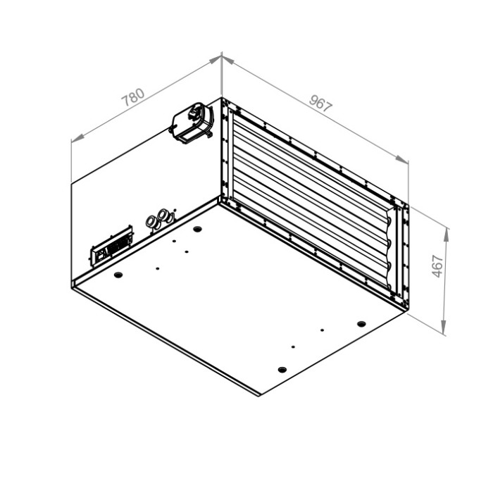 Centrala tratare aer - RUCK - SL 9040 E2J 20 10 - 136159 - 738 W - 4280 mc/h - 230V/50Hz - automatizare inclusa [2]