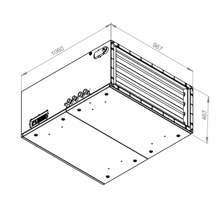 Centrala tratare aer - RUCK - SL 9040 E3J 11 10 - 136022 - 736 W - 3790 mc/h - 230V/50Hz - automatizare inclusa [2]