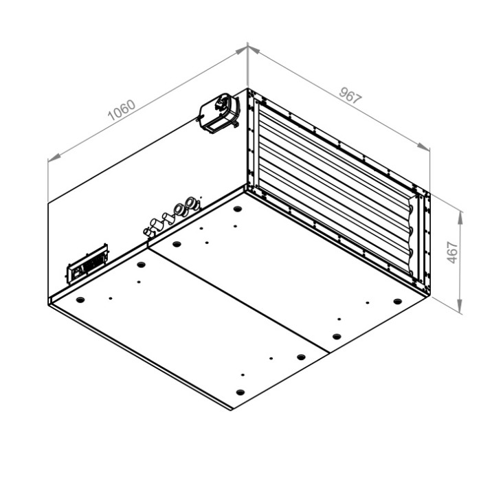 Centrala tratare aer - RUCK - SL 9040 E3J 22 10 - 136025 - 736 W - 3790 mc/h - 230V/50Hz - automatizare inclusa [2]