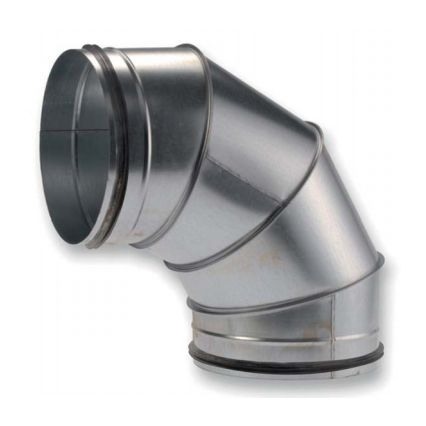 Cot 90gr. - EURODUCT - cu garnitura de cauciuc - BSKL-250-90 - SPIRO [1]