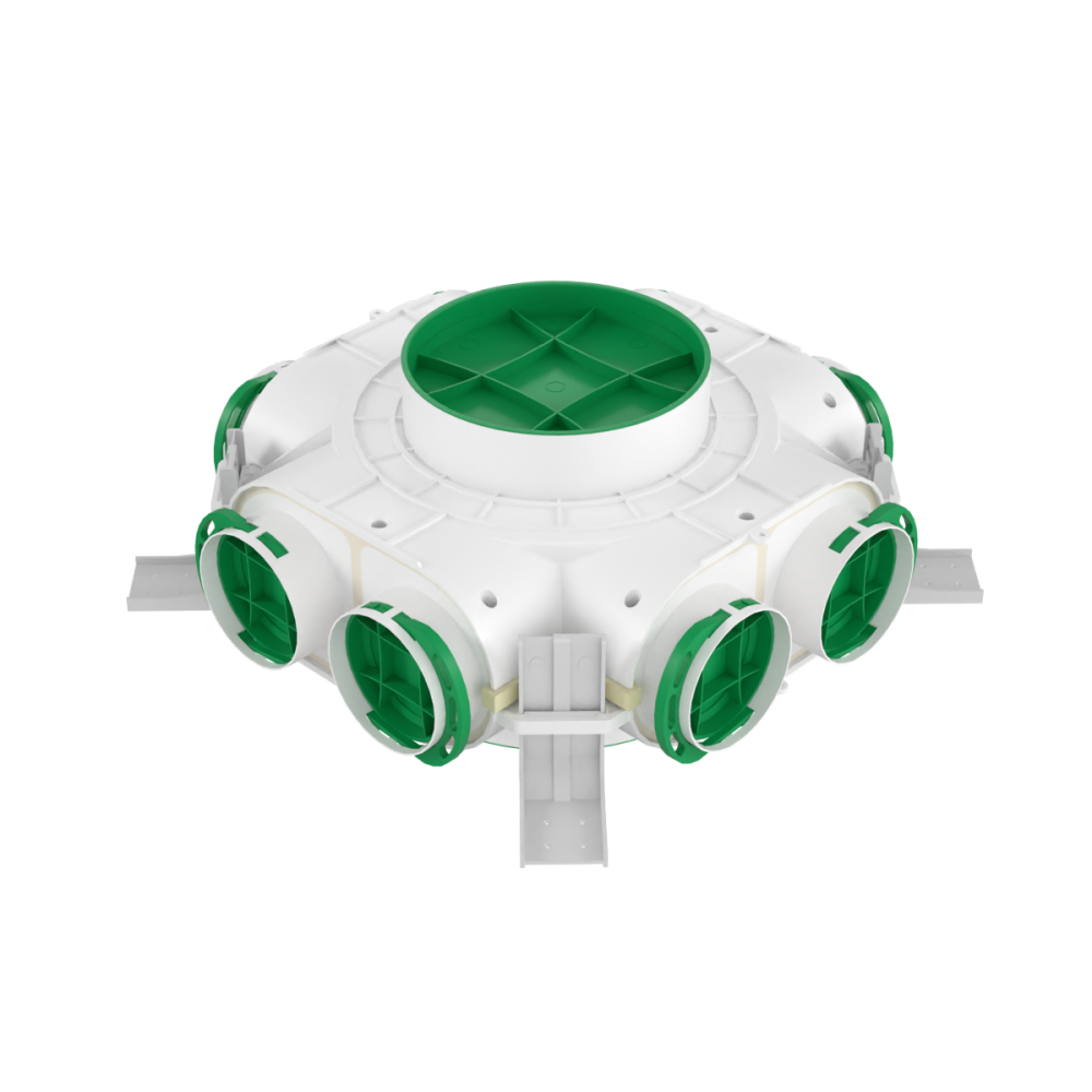 Cutie distributie Awenta VCB160/200-8 racorduri D-160/200-8x75 mm [1]