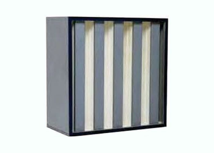 Filtru Absolut cu Buzunare Rigide din Fibra de Sticla - Rama Otel Galvanizat - Clasa E10 - TECNICA - TA10MED1224P4 - K-TECNOVEE - 4 buzunare - 305x610x292 mm - 2000 mc/h [1]