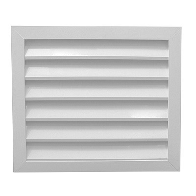 Grila de exterior din aluminiu ARIATECH EG - 400x600 mm - RAL9016 [1]