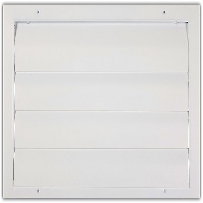Grila gravitationala , cu plasa de protectie - ARIATECH EGG  - 100x600 mm - RAL9016 [2]