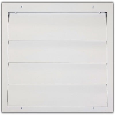 Grila gravitationala , cu plasa de protectie - ARIATECH EGG  - 250x1100 mm - RAL9016 [2]