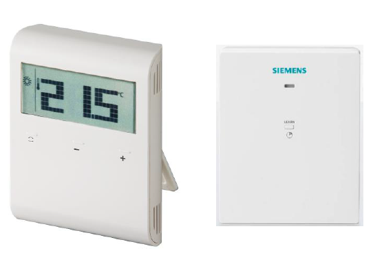RDD100.1RFS - SIEMENS - Termostat de camera - Wireless - Electronic cu afisaj - Incalzire - S55770-T281 [1]