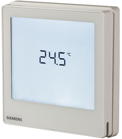RDF800KN - SIEMENS - Termostat de camera cu afisaj TOUCH - Ventiloconvector - AC 230 V - pentru sistem 2/4 tevi - Comunicare KNX (BMS) - S55770-T350 [2]