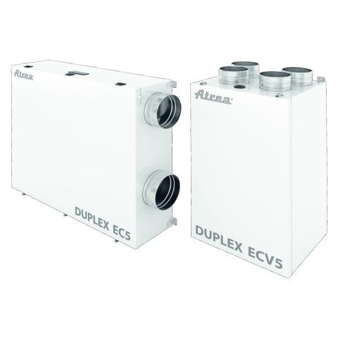 Recuperator de caldura montaj vertical / orizontal - DUPLEX - EC5 370 - controller automat CPA - 370 mc/h [2]
