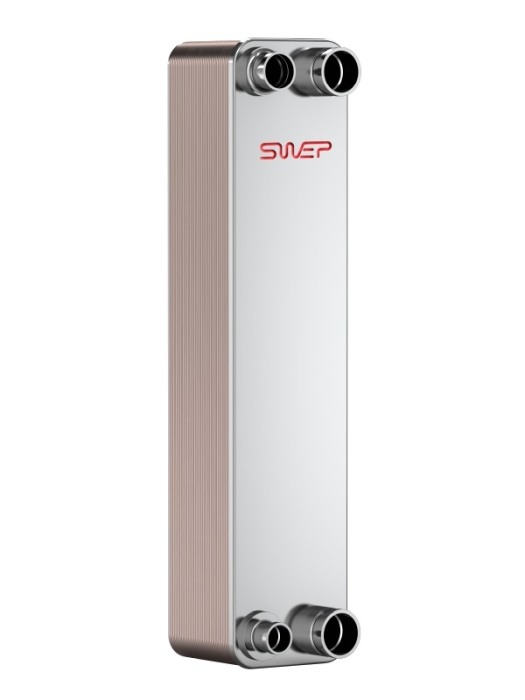 Schimbator de caldura - SWEP - B80Hx70/1P-SC-M 2x35.1(27)+2x1 1/4&28U(27) [1]