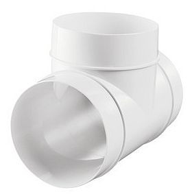 Teu egal tub circular - Blauberg - PlastiVent - Diametru 150mm [1]