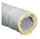 Tub flexibil din PVC cu armatura din otel si izolatie termica cu vata sticla , grosime 25mm , diametru 558mm si lungime 6m [1]