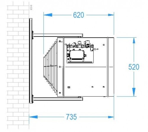 Umidificator centrifugal - CUOGHI - UCV-52 - 35 l/h - D.520 mm [2]