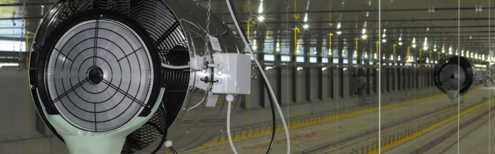 Umidificator profesional centrifugal cu ventilator debit mare FRANCO - UX56-M - 6 600 m3h - 30 litri / ora - 220V [2]