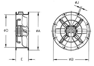 Ventilator Axial de Tubulatura - Sodeca - HEPT-40-4M/H - 1016949 - 5200 mc/h [4]