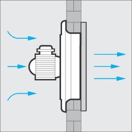 Ventilator axial elicoidal - Vortice - Vorticel E 304 T - 40556 - 1400 mc/h [3]