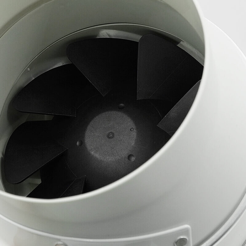 Ventilator axial  in-line circular de tubulatura - Havaco ICM-EC-200 - 1250 mc/h [2]
