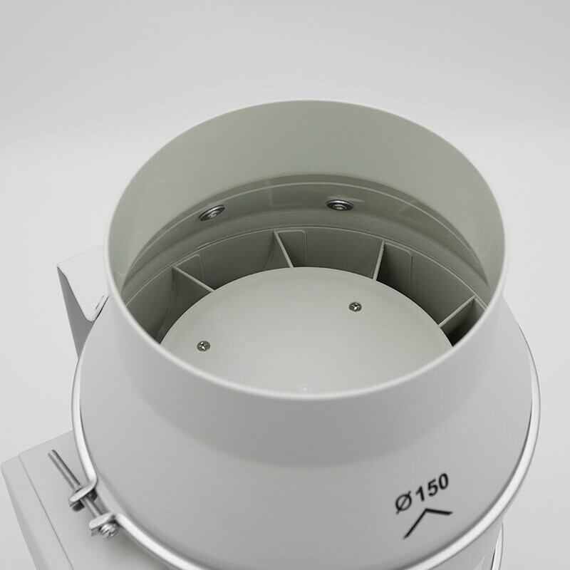 Ventilator axial  in-line circular de tubulatura - Havaco ICM-EC-200 - 1250 mc/h [3]